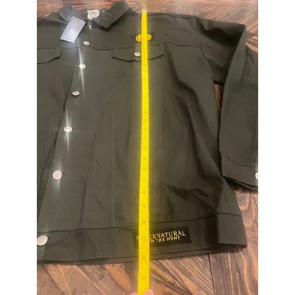 Supernatural Join The Hunt Jacket Men 3XL Military Green Grunge Winchesters Tv